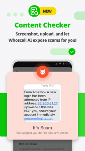 اسکرین شات 3 برنامه Whoscall - Caller ID & Block