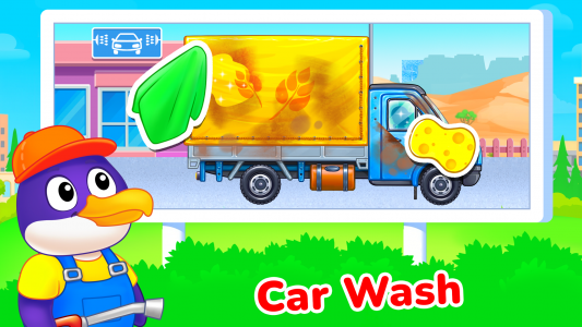 اسکرین شات بازی Cars and animals learning game 2