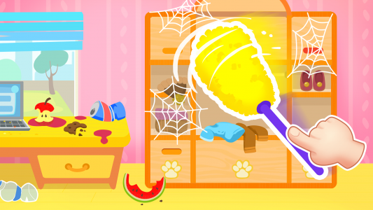 اسکرین شات بازی Clean it up Kids chores games! 4