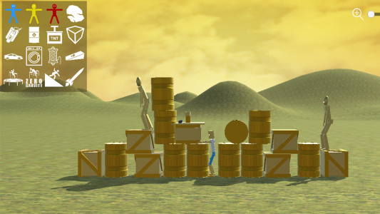 اسکرین شات بازی 3D People Ragdoll Playground Gold 1