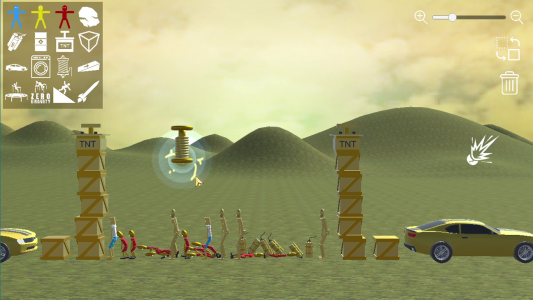 اسکرین شات بازی 3D People Ragdoll Playground Gold 3