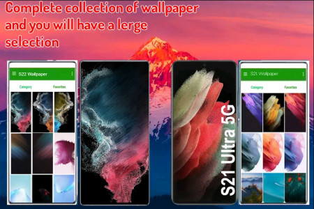 اسکرین شات برنامه Galaxy S22 Ultra 5G Wallpaper 1