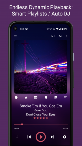 اسکرین شات 3 برنامه GoneMAD Music Player (Trial)