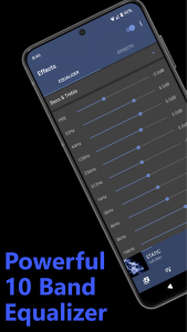 اسکرین شات 4 برنامه GoneMAD Music Player