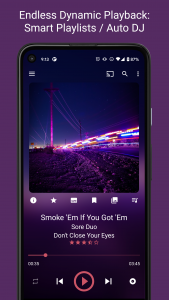 اسکرین شات برنامه GoneMAD Music Player (Trial) 3