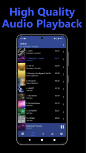اسکرین شات 3 برنامه GoneMAD Music Player