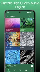 اسکرین شات 2 برنامه GoneMAD Music Player