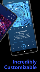 اسکرین شات 2 برنامه GoneMAD Music Player