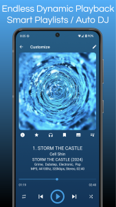 اسکرین شات 3 برنامه GoneMAD Music Player