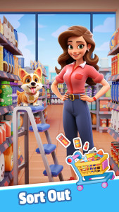 اسکرین شات 1 بازی Goods Matching: Sorting Puzzle