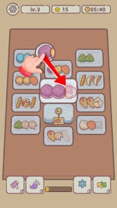 اسکرین شات 2 بازی Goods Sorting: Snack Sort Game