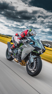 اسکرین شات 4 برنامه Kawasaki Ninja H2R Wallpapers