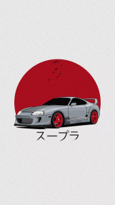 اسکرین شات برنامه Toyota Supra Wallpapers 5