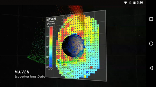 اسکرین شات برنامه NASA Visualization Explorer 4