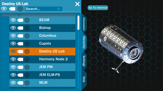 اسکرین شات برنامه ISS Explorer 2