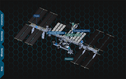 اسکرین شات برنامه ISS Explorer 1
