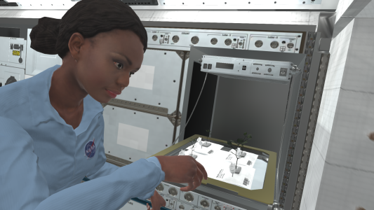 اسکرین شات 1 بازی NASA Science: Plant Growth