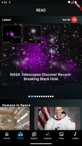 اسکرین شات برنامه NASA 3