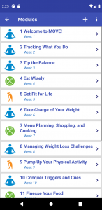 اسکرین شات 3 برنامه MOVE! Coach
