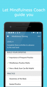 اسکرین شات 2 برنامه Mindfulness Coach
