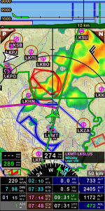 اسکرین شات برنامه FLY is FUN Aviation Navigation 1