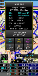 اسکرین شات برنامه FLY is FUN Aviation Navigation 2