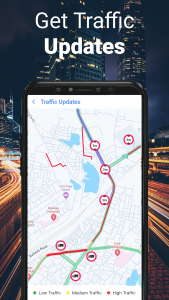 اسکرین شات برنامه GPS Maps, Navigation & Traffic 5