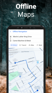 اسکرین شات برنامه GPS Maps, Navigation & Traffic 2