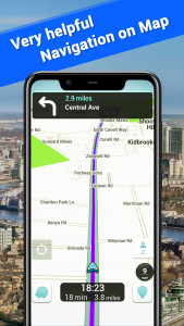 اسکرین شات 4 برنامه Offline Maps, GPS Directions
