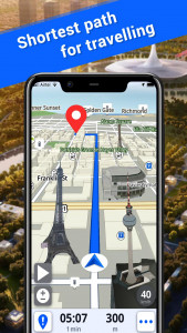 اسکرین شات 1 برنامه Offline Maps, GPS Directions
