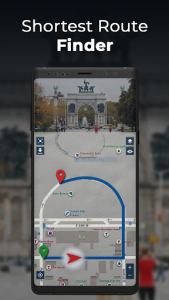 اسکرین شات برنامه GPS Navigation: Route Planner & Location Finder 4