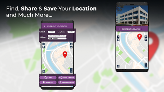اسکرین شات برنامه GPS Navigation: Route Planner & Location Finder 1
