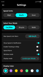 اسکرین شات 4 برنامه GPS Speedometer - Odometer App