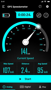 اسکرین شات برنامه GPS Speedometer - Odometer App 2