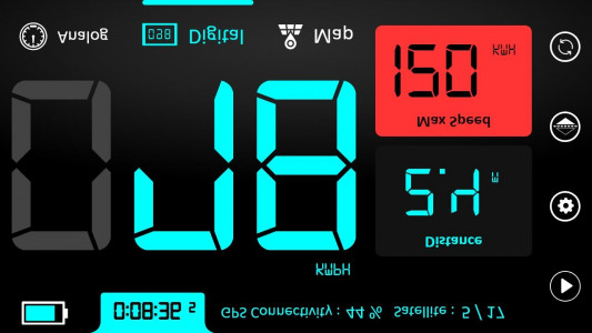 اسکرین شات برنامه GPS Speedometer - Odometer App 7
