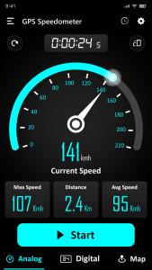 اسکرین شات 2 برنامه GPS Speedometer - Odometer App