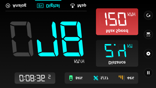 اسکرین شات برنامه GPS Speedometer - Odometer App 7