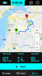 اسکرین شات برنامه GPS Speedometer - Odometer App 3