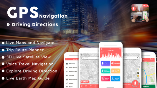 اسکرین شات برنامه Live Navigation GPS: Earth Map 7