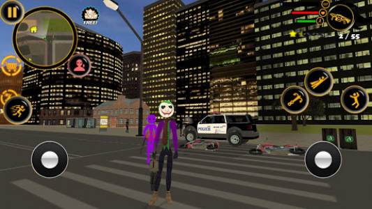 اسکرین شات برنامه Grand Joker StickMan Vegas Crime Crime Simulator 1