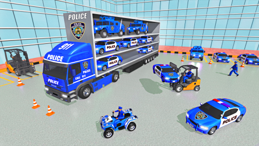 اسکرین شات بازی Police Vehicle Cargo Truck Sim 6