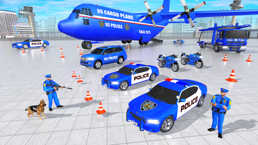 اسکرین شات بازی Police Vehicle Cargo Truck Sim 2