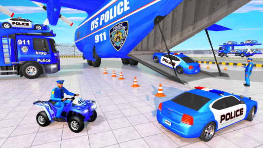 اسکرین شات بازی Police Vehicle Cargo Truck Sim 4