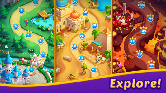 اسکرین شات 5 بازی Jewel Match Dragon - No Wifi