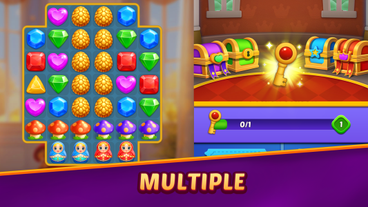 اسکرین شات 6 بازی Jewel Match Dragon - No Wifi