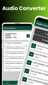 اسکرین شات برنامه Audio Converter 1