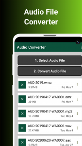 اسکرین شات برنامه Audio Converter To Any Format 3