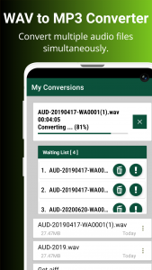 اسکرین شات 7 برنامه Audio Converter