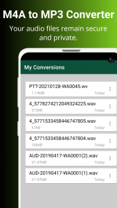 اسکرین شات 8 برنامه Audio Converter