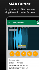 اسکرین شات 5 برنامه M4a To Mp3 Converter